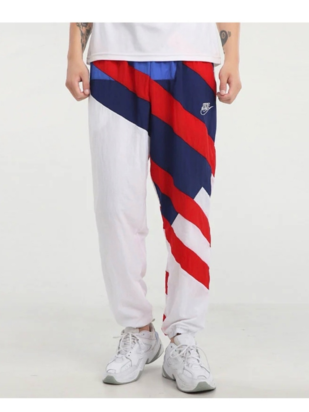 Nike Red, White & Blue Track Pants - sz M